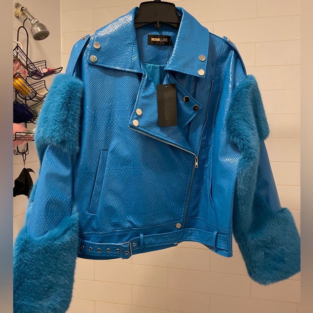FASHION NOVA MOTO JACKET NWT